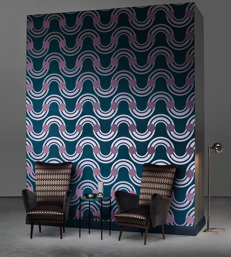 Spot on weaves wallpaper Kirkby design