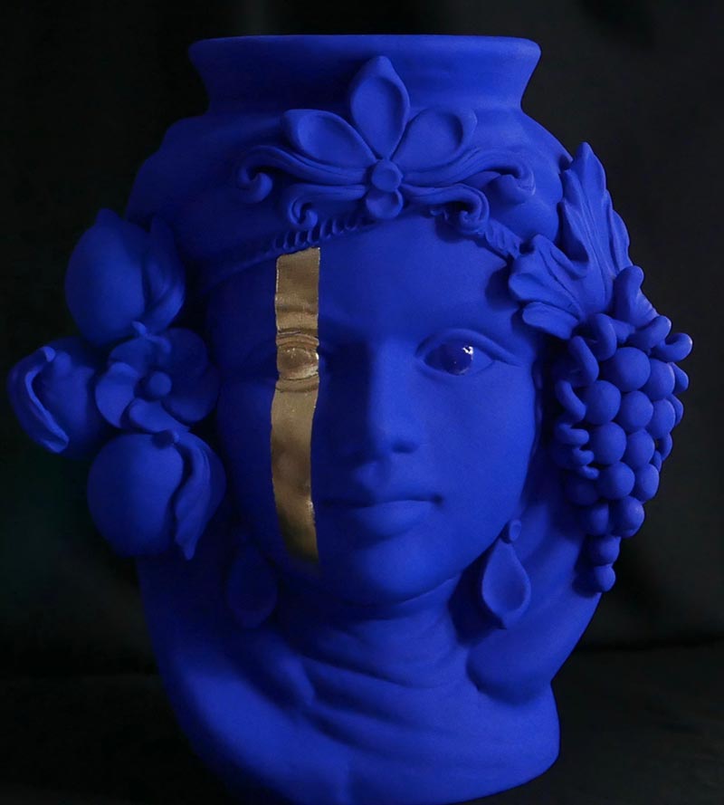 cecì blu oltremare vase
