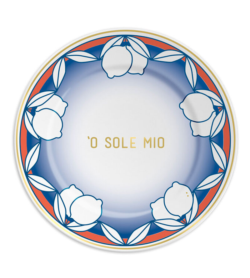 ‘O SOLE MIO PLATES