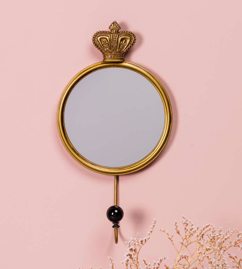 CROWN HOOK WITH MIRROR