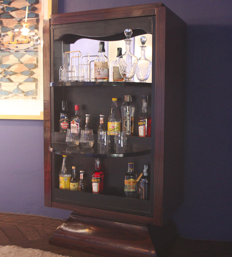 Bar Cabinet Vintage Palermouno, Liquor And Wine Cabinet