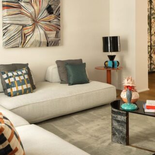 Today we would like to introduce you to a wonderful space designed by @apt.itudestudio . Do you recognise the cushions on the sofa? They are available @PalermoUno, contact us to find out all available patterns#home#homedecor#homedecoration#homeinspo#homeinspiration#interior#interiordesign#interiordesigner#design#designer#fornituredesign#forniture#mirrors#mirror#light#lightdesign#lightdesigner#blue#color#colors#powerofcolors